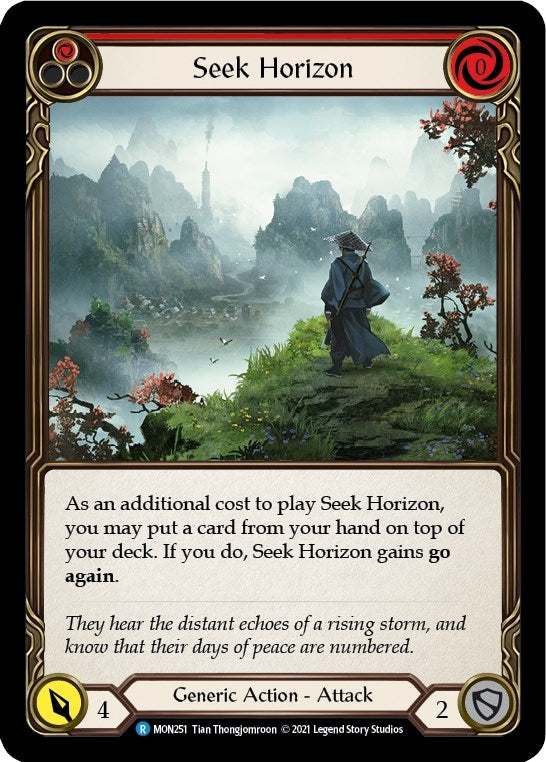 Seek Horizon Red (MON251) [MON]
