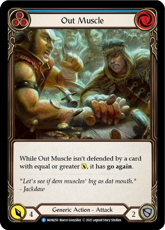 Out Muscle Blue (MON250) [MON]