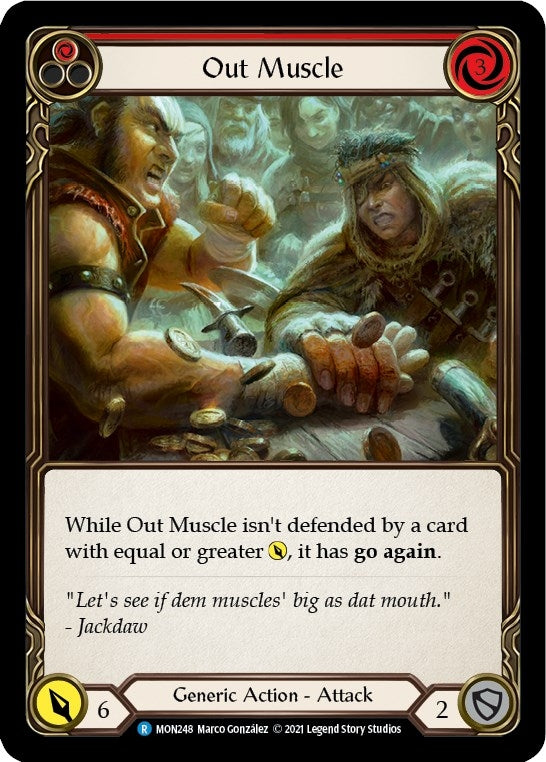 Out Muscle Red (MON248) [MON]