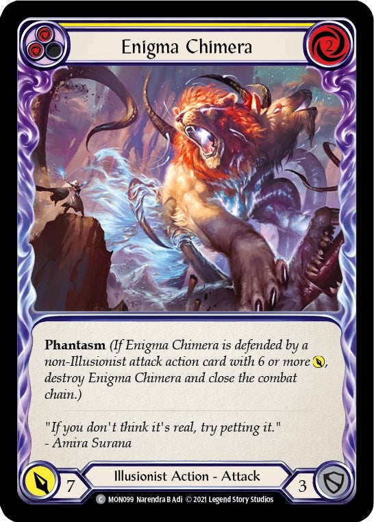 Enigma Chimera Yellow (MON099) [MON]
