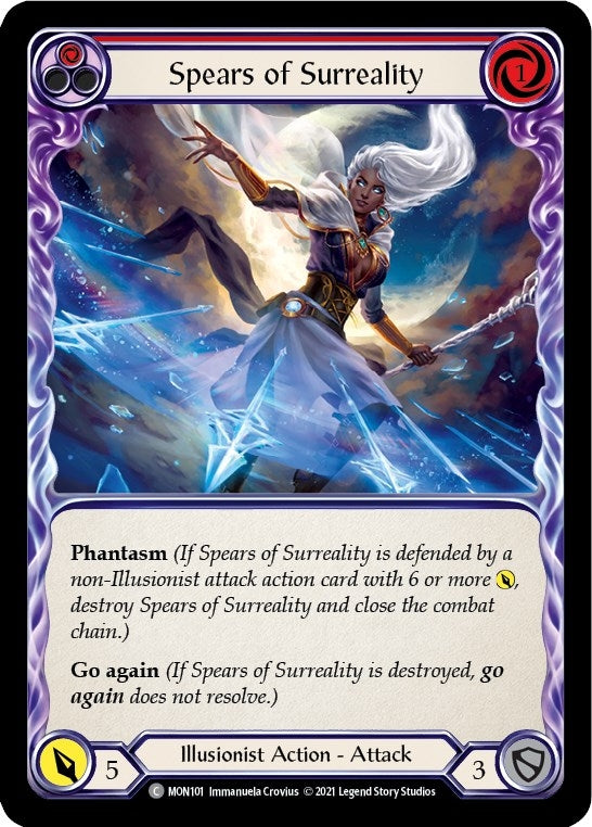 Spears of Surreality Red (MON101) [MON]