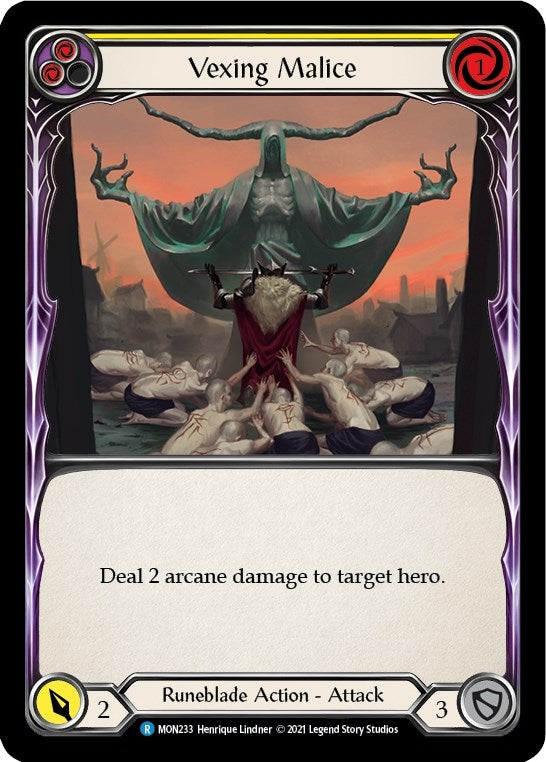 Vexing Malice Yellow (MON233) [MON]