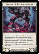 Hooves of the Shadowbeast (Rainbow Foil) [U-MON122-RF] Unlimited Edition Rainbow Foil