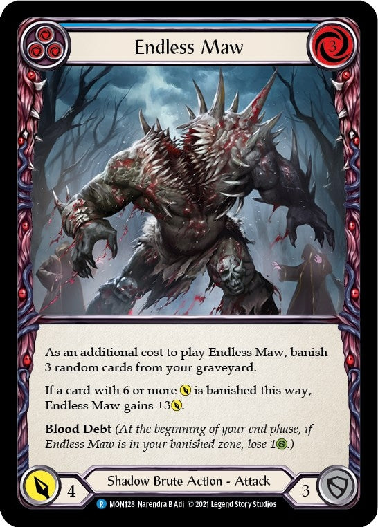 Endless Maw Blue (MON128) [MON]