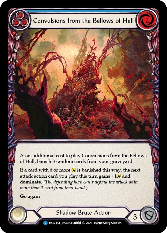 Convulsions from the Bellows of Hell Blue (MON134) [MON]