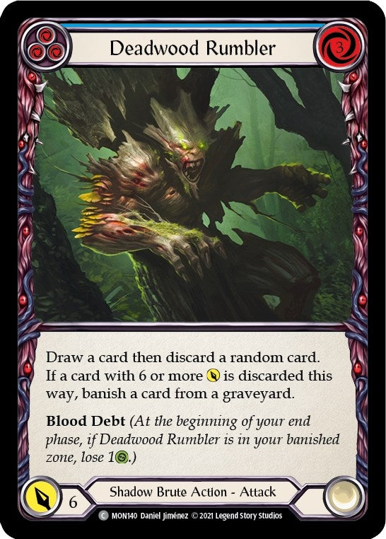 Deadwood Rumbler Blue (MON140) [MON]