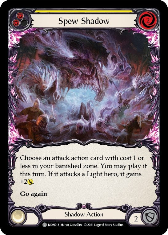 Spew Shadow Yellow (MON213) [MON]