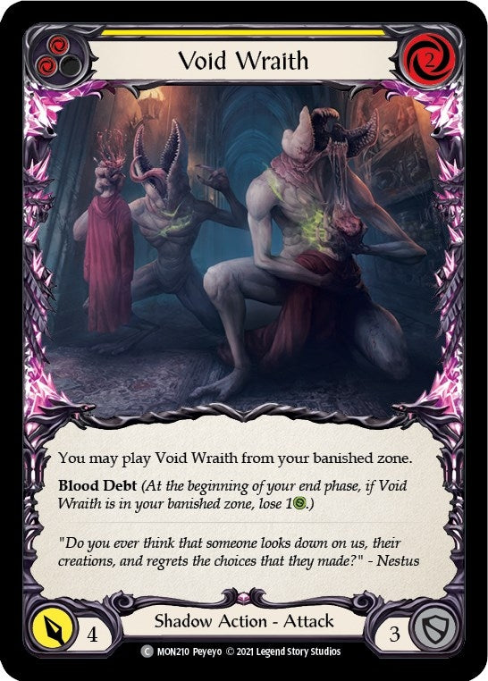 Void Wraith Yellow (MON210) [MON]