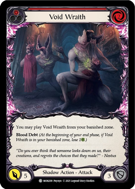Void Wraith Red (MON209) [MON]