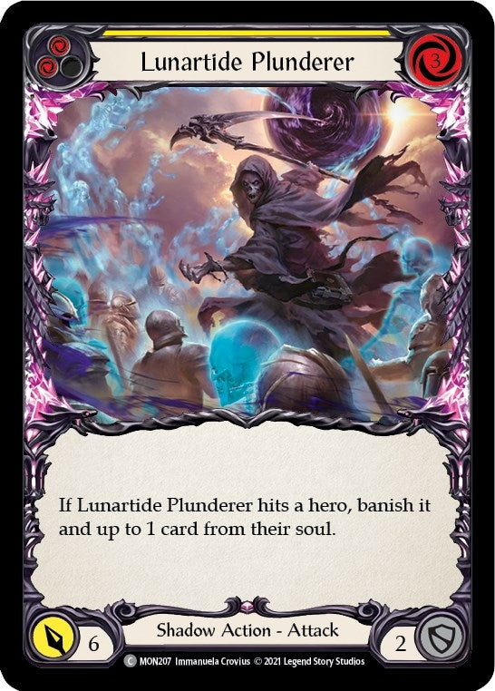 Lunartide Plunderer Yellow (MON207) [MON]