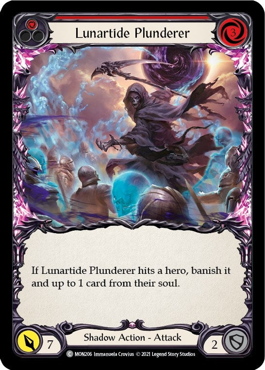 Lunartide Plunderer Red (MON206) [MON]