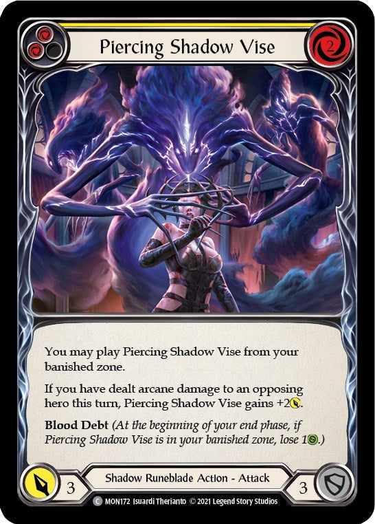 Piercing Shadow Vise Yellow (MON172) [MON]