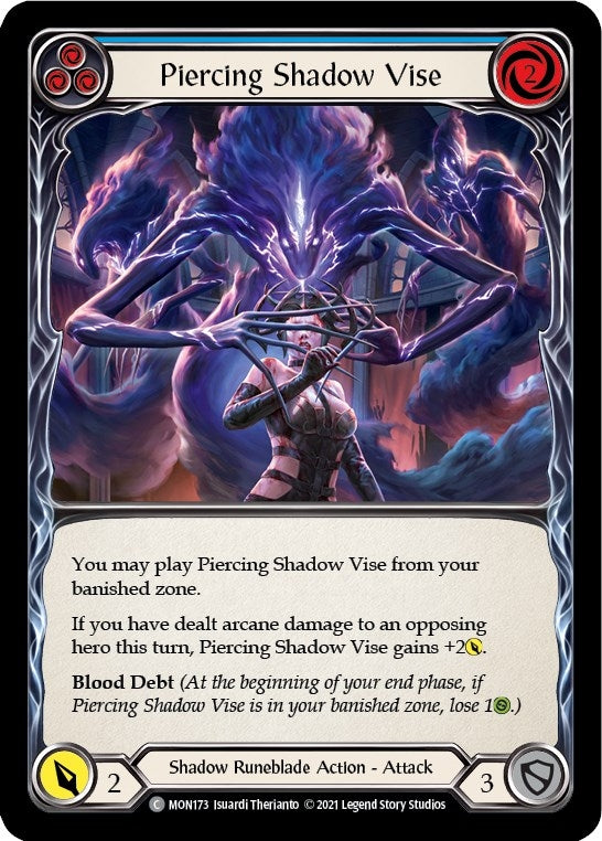 Piercing Shadow Vise Blue (MON173) [MON]