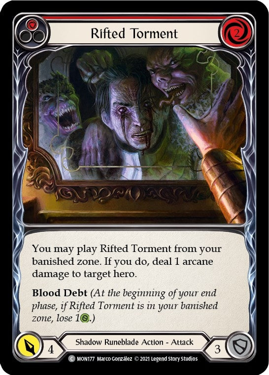 Rifted Torment Red (MON177) [MON]
