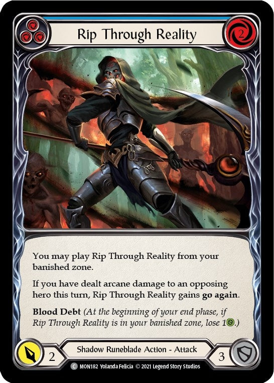Rip Through Reality Blue (MON182) [MON]