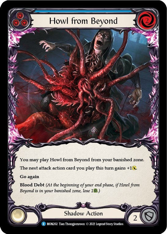 Howl from Beyond Blue (MON202) [MON]