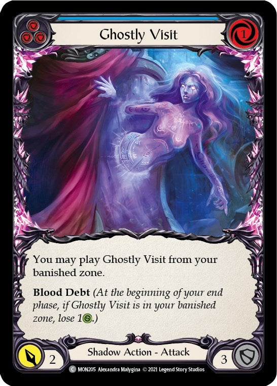 Ghostly Visit Blue (MON205) [MON]