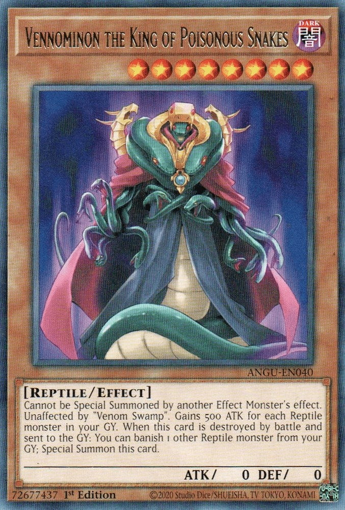 Vennominon the King of Poisonous Snakes (ANGU-EN040) [ANGU]