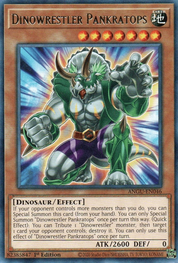 Dinowrestler Pankratops (ANGU-EN046) [ANGU]
