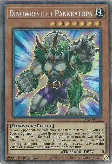 Dinowrestler Pankratops CR (ANGU-EN046) [ANGU]