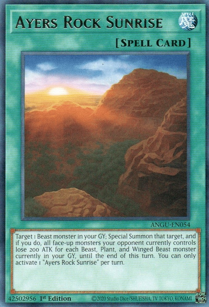 Ayers Rock Sunrise (ANGU-EN054) [ANGU]