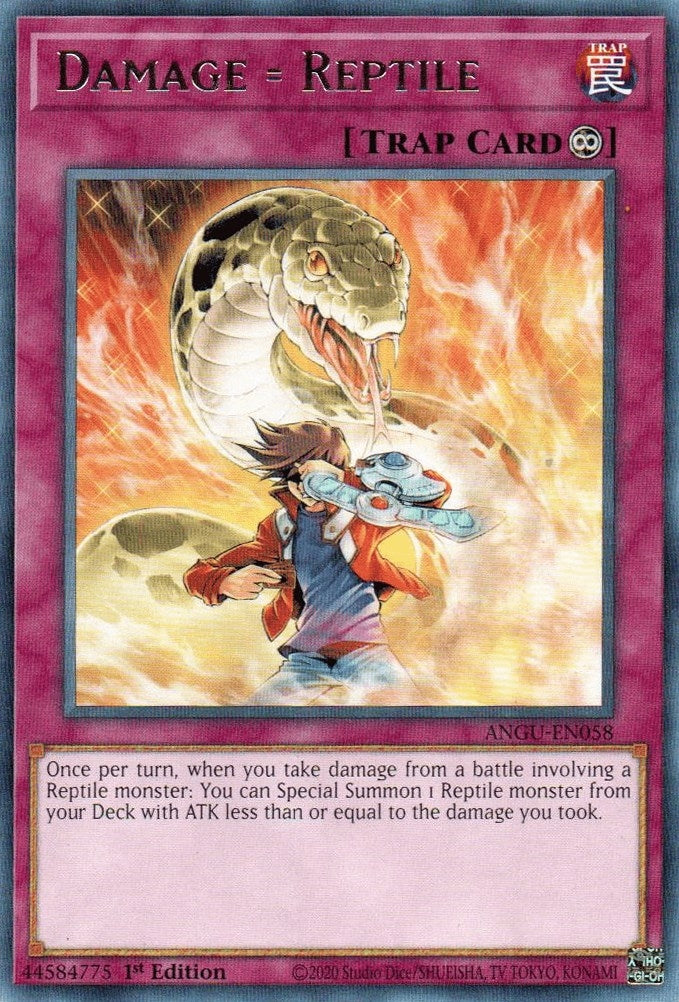 Damage = Reptile (ANGU-EN058) [ANGU]