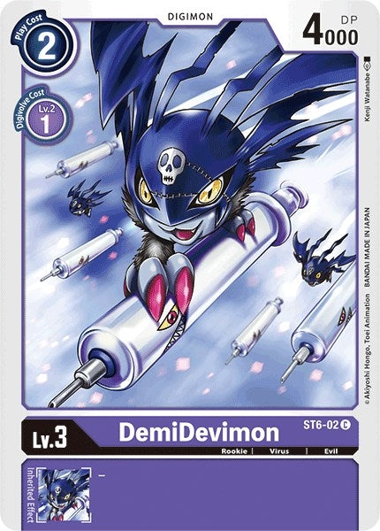 Image for DemiDevimon [Starter Deck 06: Venomous Violet]