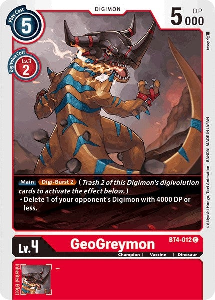 Image for GeoGreymon [Great Legend]