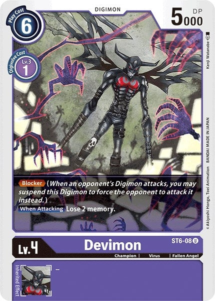 Image for Devimon [Starter Deck 06: Venomous Violet]