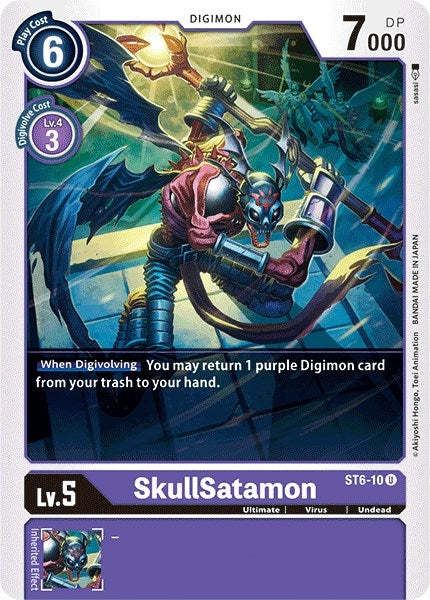 Image for SkullSatamon [Starter Deck 06: Venomous Violet]