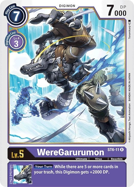 Image for WereGarurumon [Starter Deck 06: Venomous Violet]