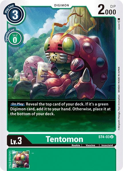 Image for Tentomon [Starter Deck 04: Giga Green]