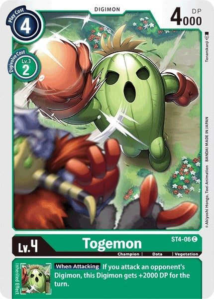 Image for Togemon [Starter Deck 04: Giga Green]