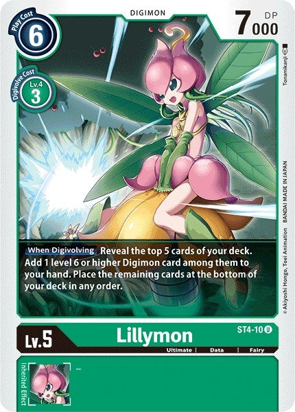 Image for Lillymon [Starter Deck 04: Giga Green]