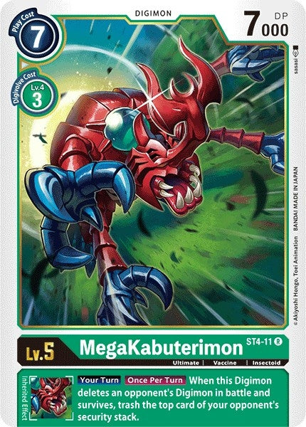 Image for MegaKabuterimon [Starter Deck 04: Giga Green]