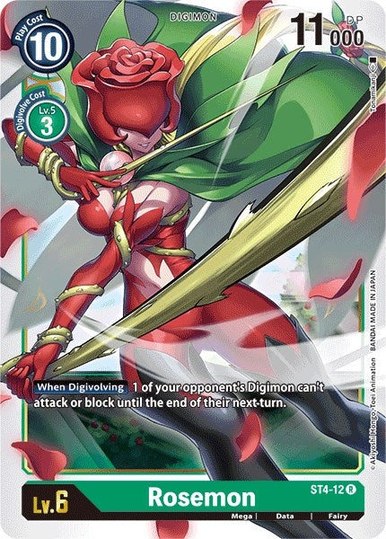 Image for Rosemon [Starter Deck 04: Giga Green]