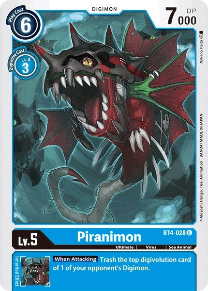 Image for Piranimon [Great Legend]