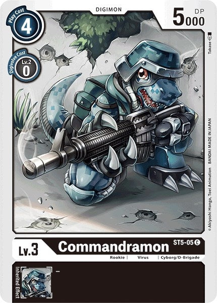 Image for Commandramon [Starter Deck 05: Machine Black]