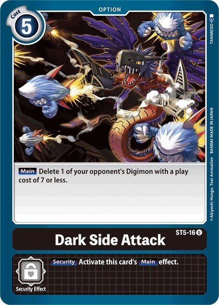 Image for Dark Side Attack [Starter Deck 05: Machine Black]