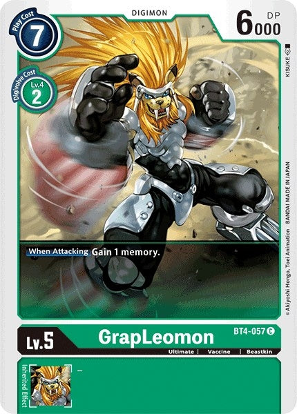 Image for GrapLeomon [Great Legend]