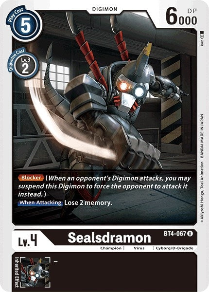 Image for Sealsdramon [Great Legend]