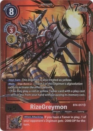 Image for RizeGreymon (Alternate Art) [Great Legend]