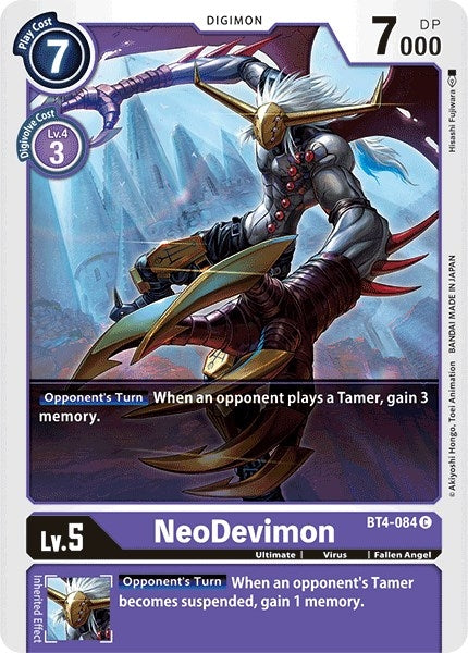 Image for NeoDevimon [Great Legend]