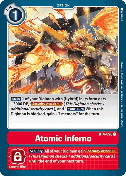 Image for Atomic Inferno [Great Legend]