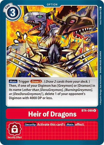 Image for Heir of Dragons [Great Legend]
