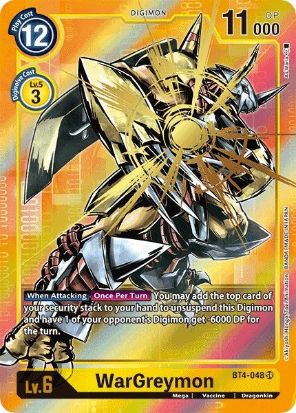Image for WarGreymon (Alternate Art) [Great Legend]