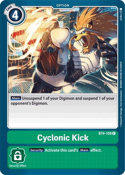 Image for Cyclonic Kick [Great Legend]