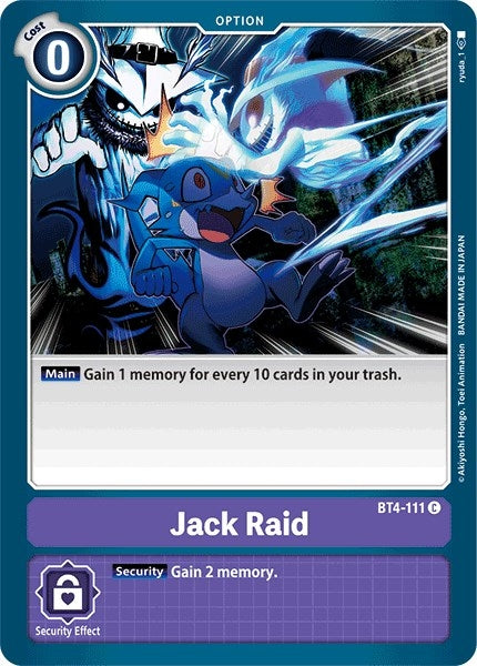 Image for Jack Raid [Great Legend]