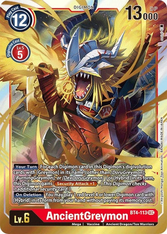 Image for AncientGreymon [Great Legend]