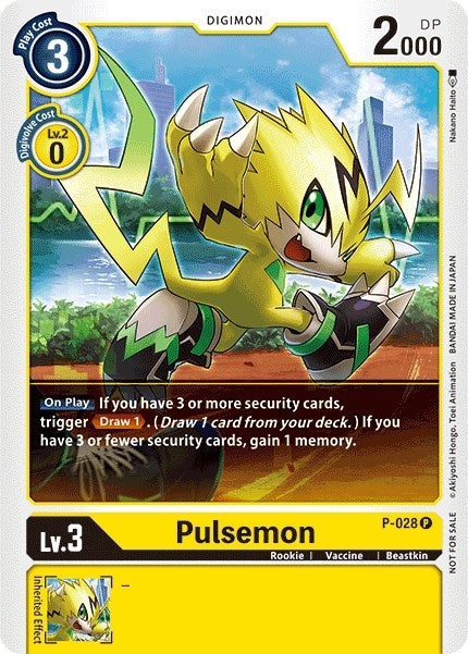 Image for Pulsemon - P-028 [Digimon Promotion Cards]